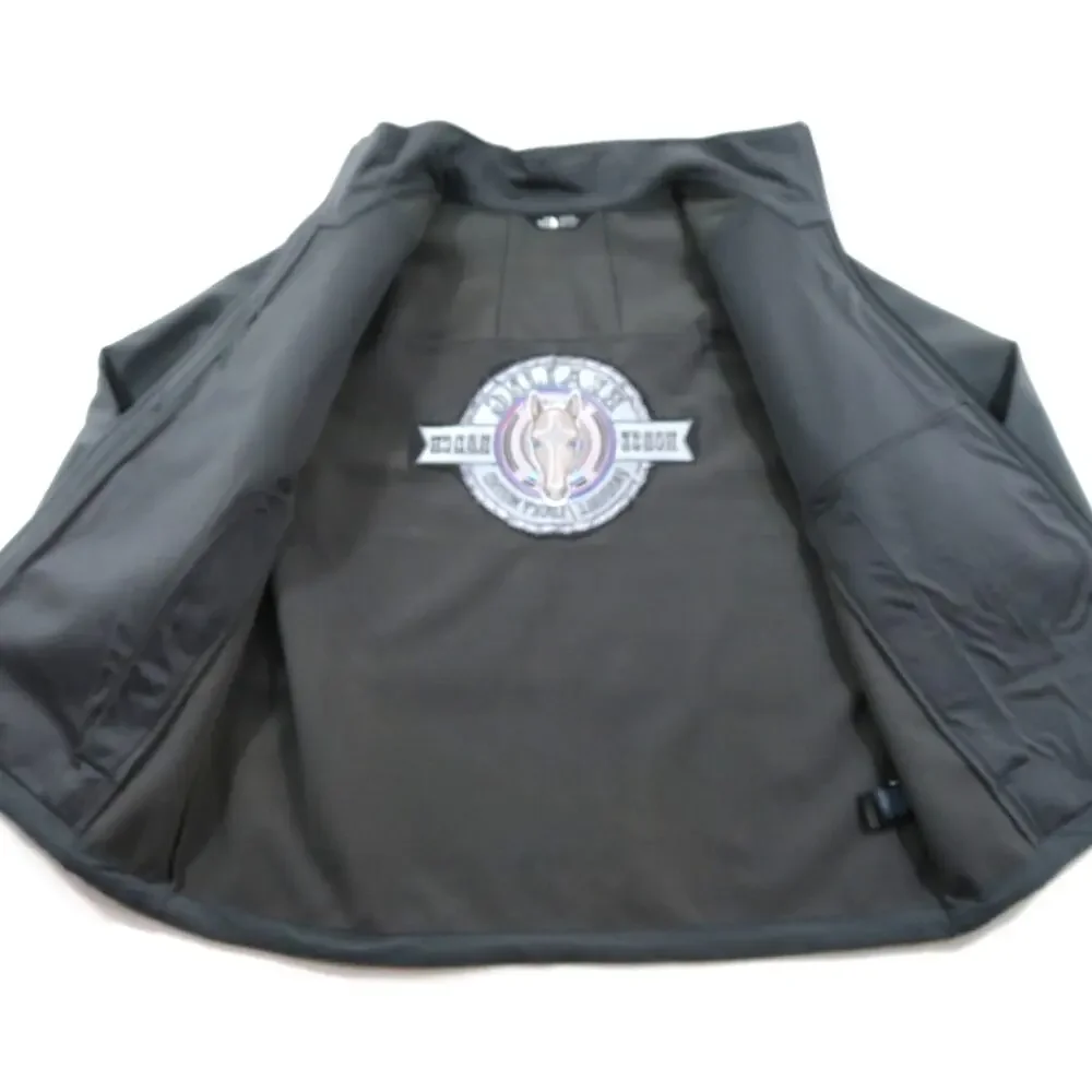 The North Face Windwall Healing Horse Ranch Soft Shell Jacket Gray Mens XL